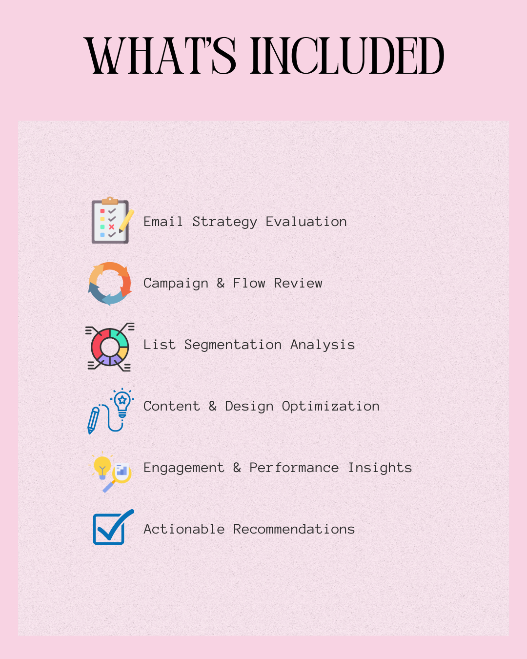 Email Marketing Audit